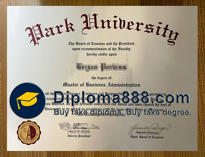 Park University diploma