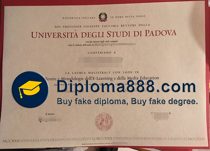 Università degli Studi di Padova diploma