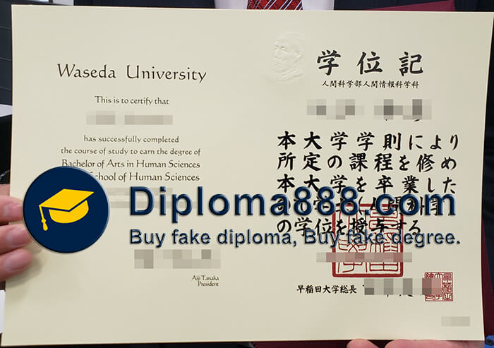 Waseda University degree