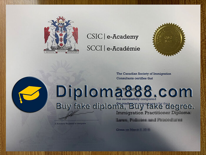 CSIC-SCCI E-Academy diploma