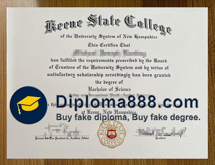 Keene State College diploma