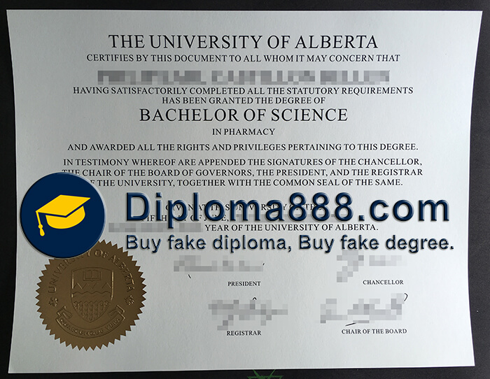 University of Alberta degree