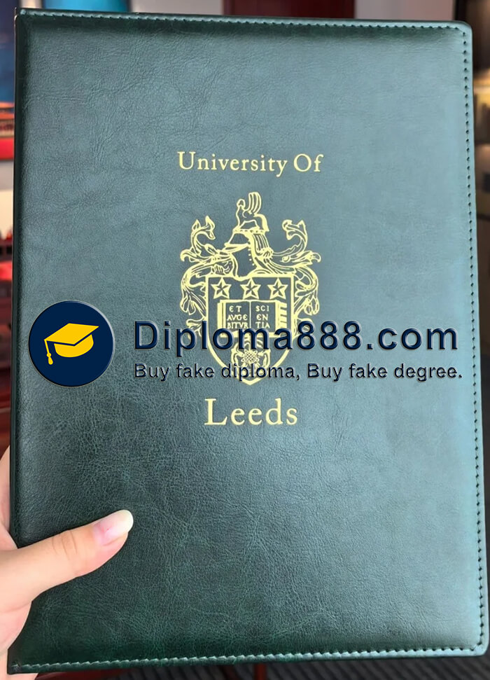 University of Leeds diploma cover