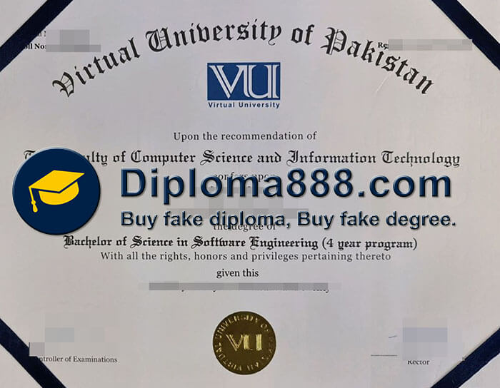 Virtual University of Pakistan diploma