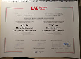 Copy EAE Business School degree, Apply for a MBA certificate