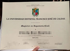 Buy Universidad Distrital Francisco José de Caldas diploma.