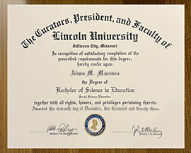 How to order a Lincoln University of Missouri degree online?